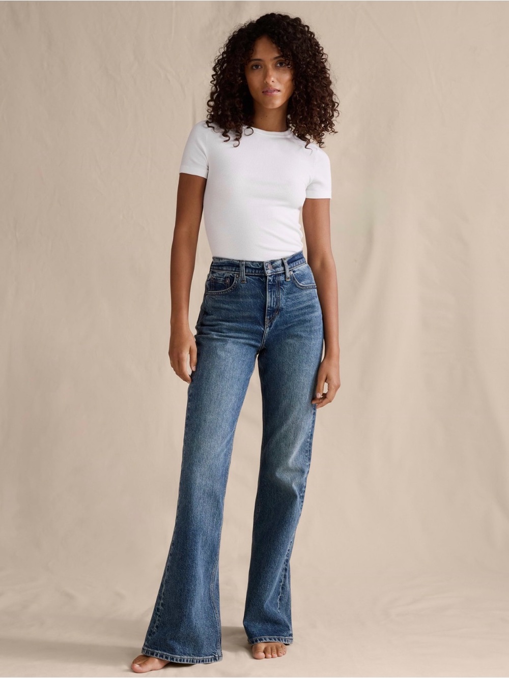 Banana Republic High Rise Bootcut Jean